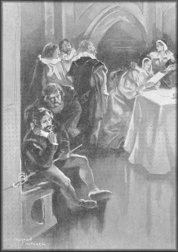 Mary Queen of Scots Reading the death warrant