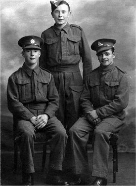 Bob Hammond with his mates c.1939 Bob Hammond with his mates c.1939