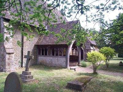 St. Mark's Church, Wyke from the South with the porch