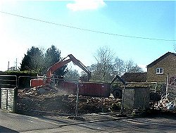 Demolition of Duke of Normandy 2020