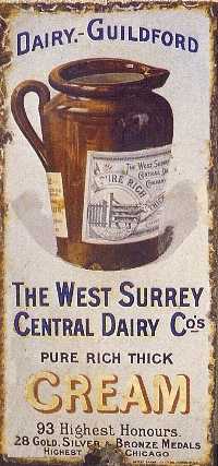 Enamel Advertising Sign