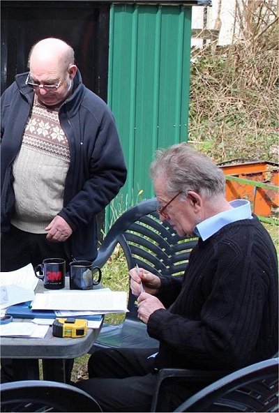 Proof-checking the draft ADBIG Newsletter