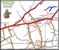 Interactive Map Shops in Normandy