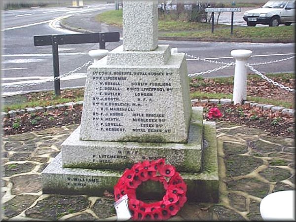 Normandy War Memorial - East Side of Base